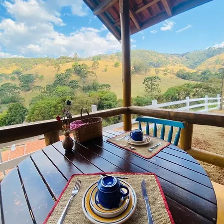 Chale Vista Bela - Goncalves C/ Vista P/ Montanhas Villa Exterior photo