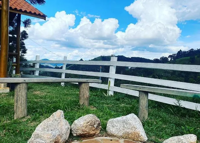 Chale Vista Bela - Goncalves C/ Vista P/ Montanhas
